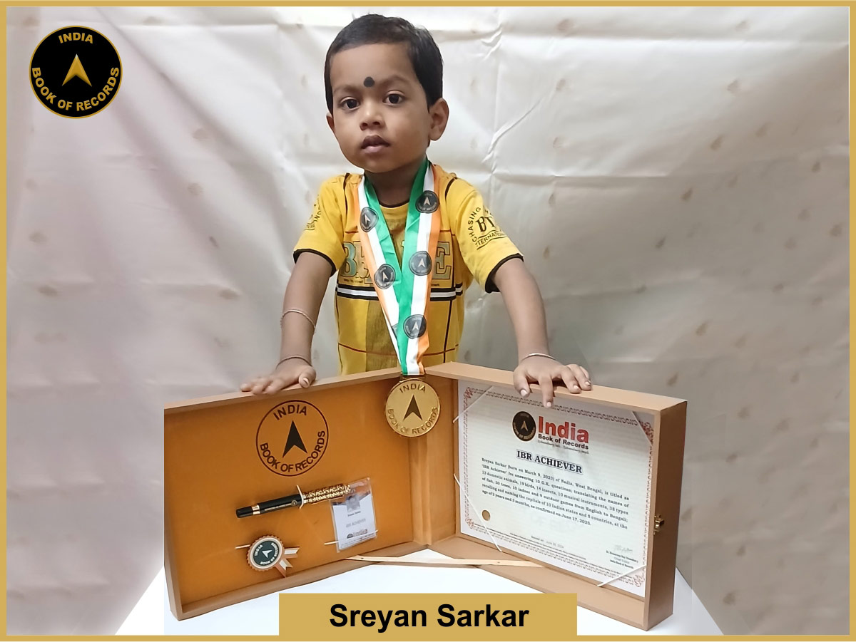 Sreyan Sarkar – IBR Achiever