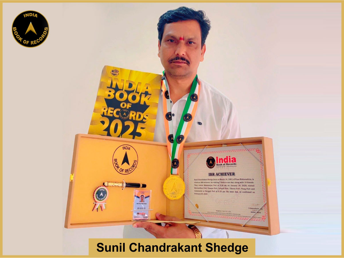 Sunil Chandrakant Shedge – IBR Achiever