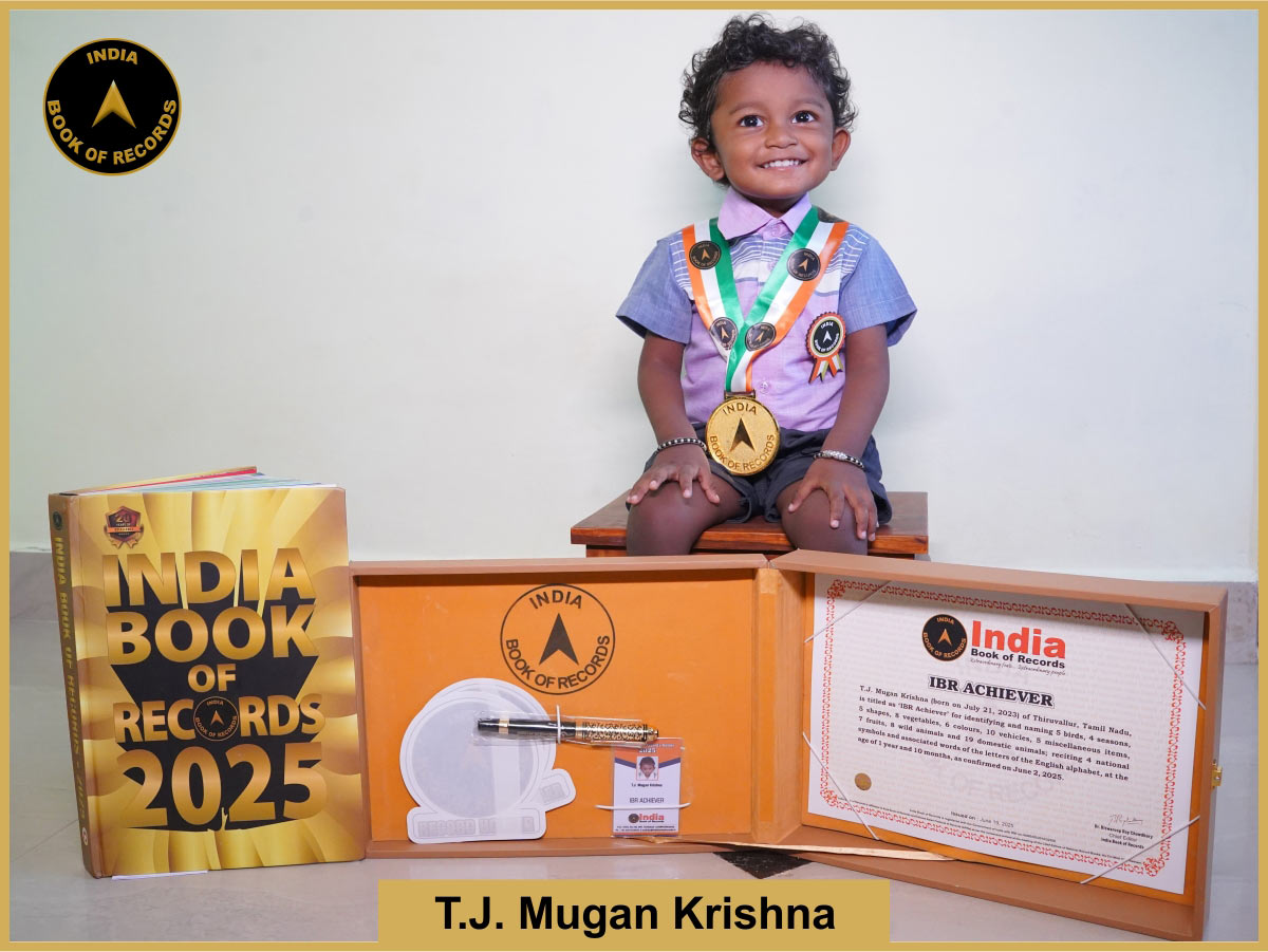 T.J. Mugan Krishna – IBR Achiever