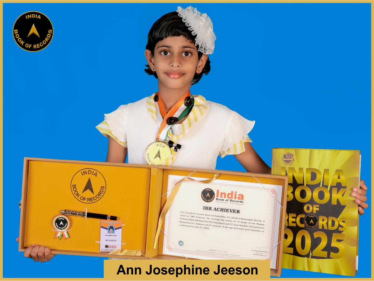 Ann Josephine Jeeson – IBR Achiever