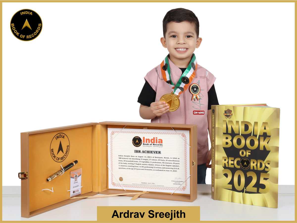 Ardrav Sreejith – IBR Achiever