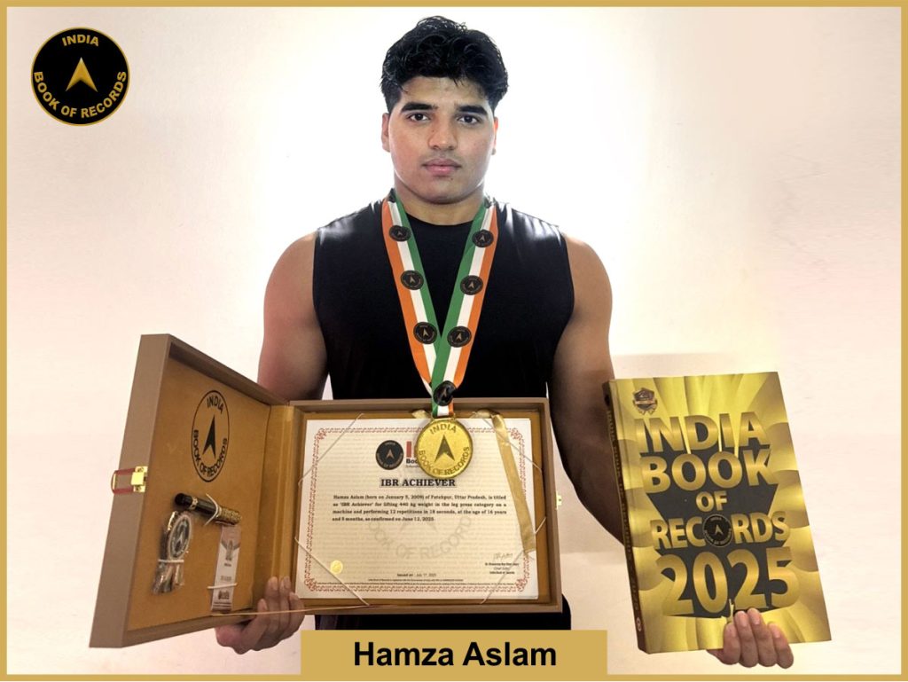 IBR Achiever for lifting 440 kg weight in the leg press