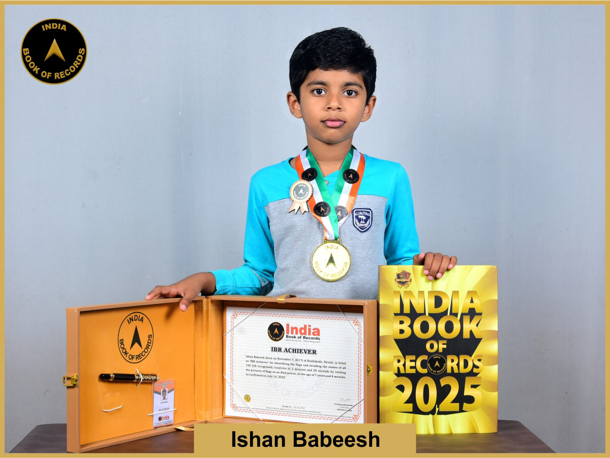 Ishan Babeesh – IBR Achiever
