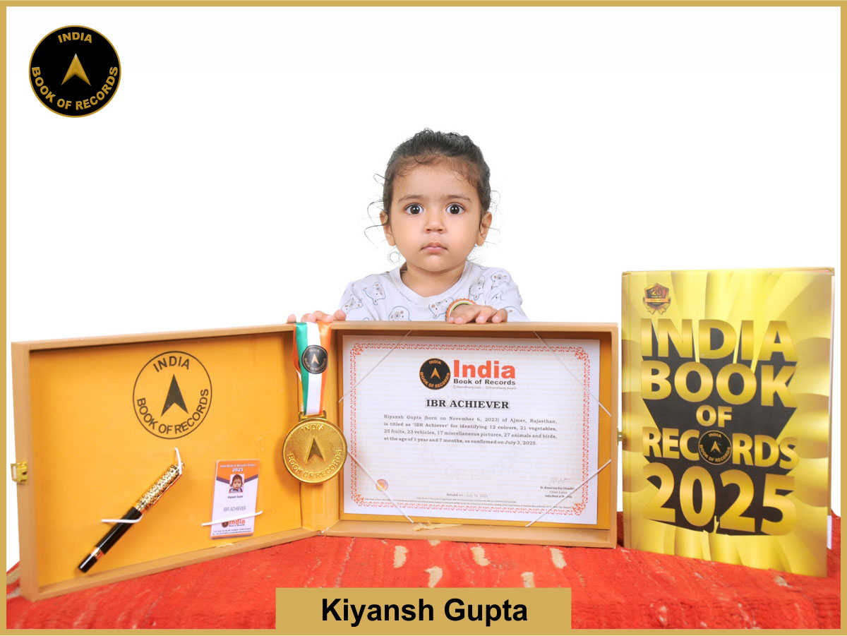 Kiyansh Gupta – IBR Achiever