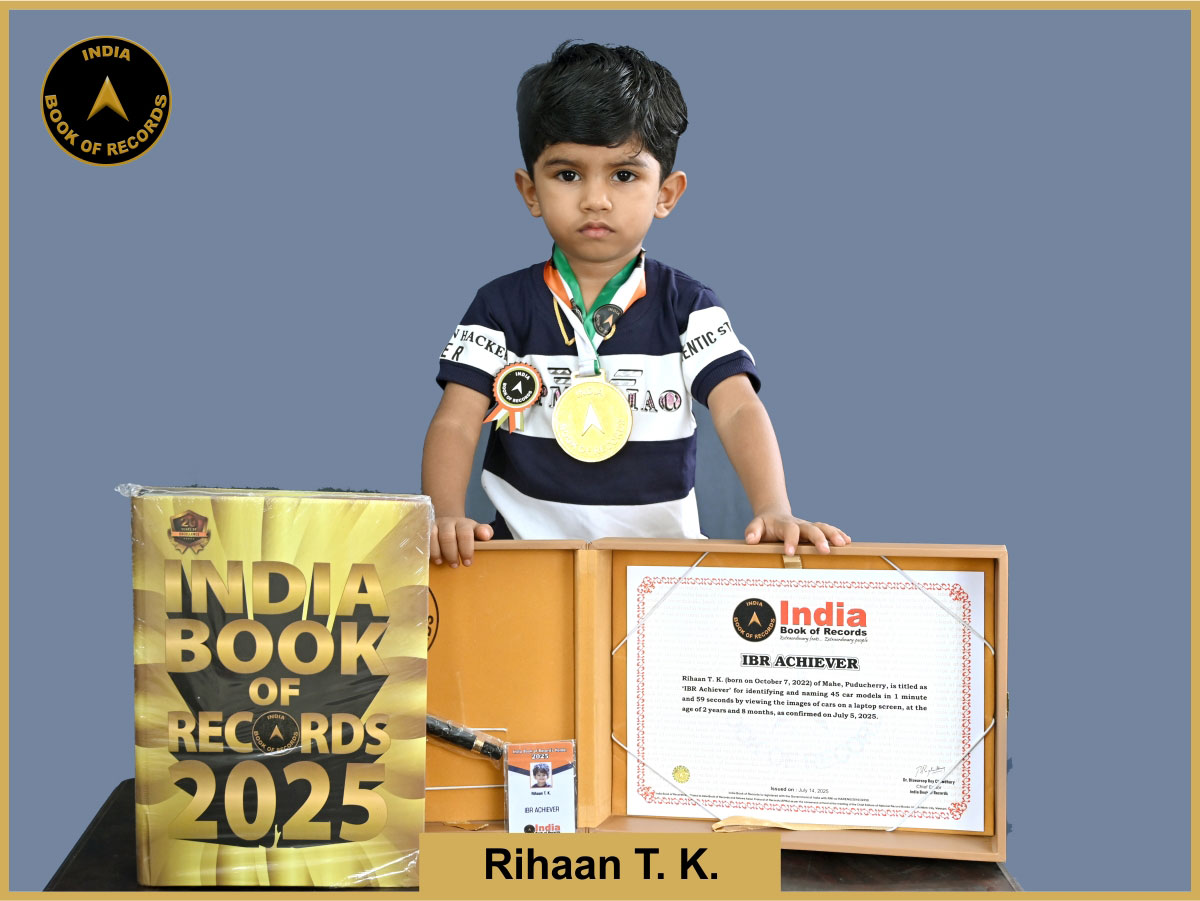Rihaan T. K. – IBR Achiever