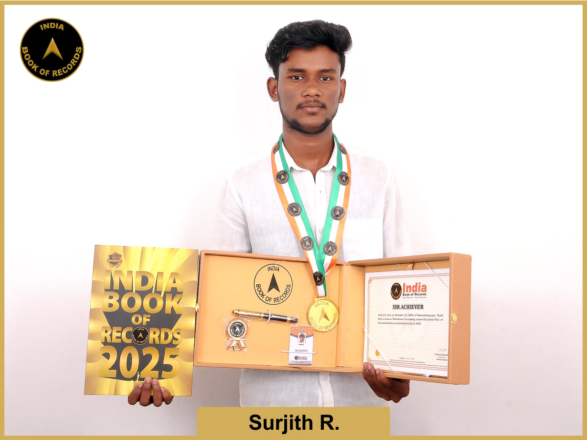 Surjith R. – IBR Achiever