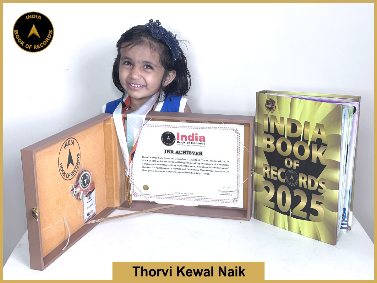 Thorvi Kewal Naik – IBR Achiever