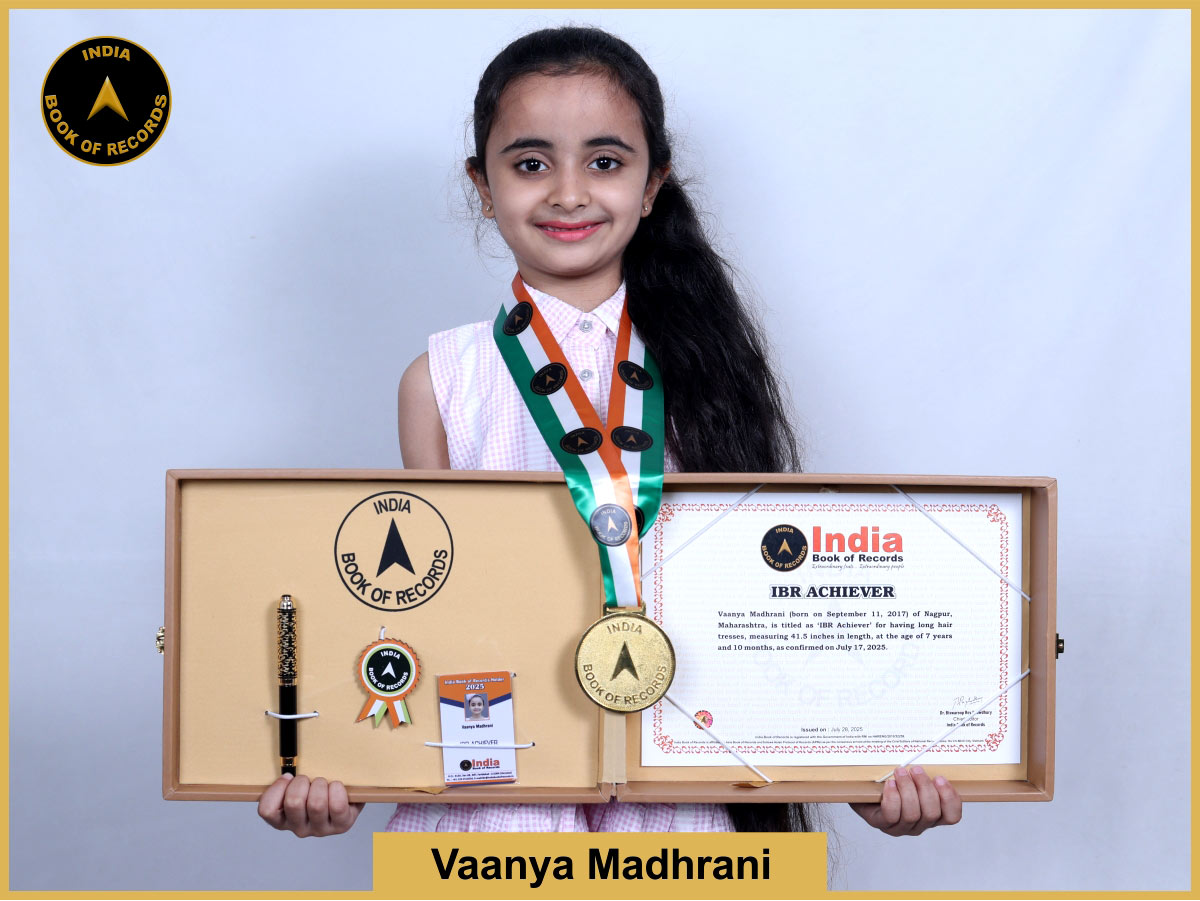 Vaanya Madhrani – IBR Achiever