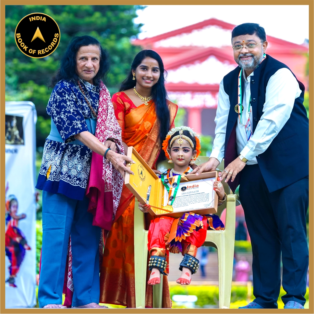 Youngest to Perform Non-stop Kuchipudi Dance  