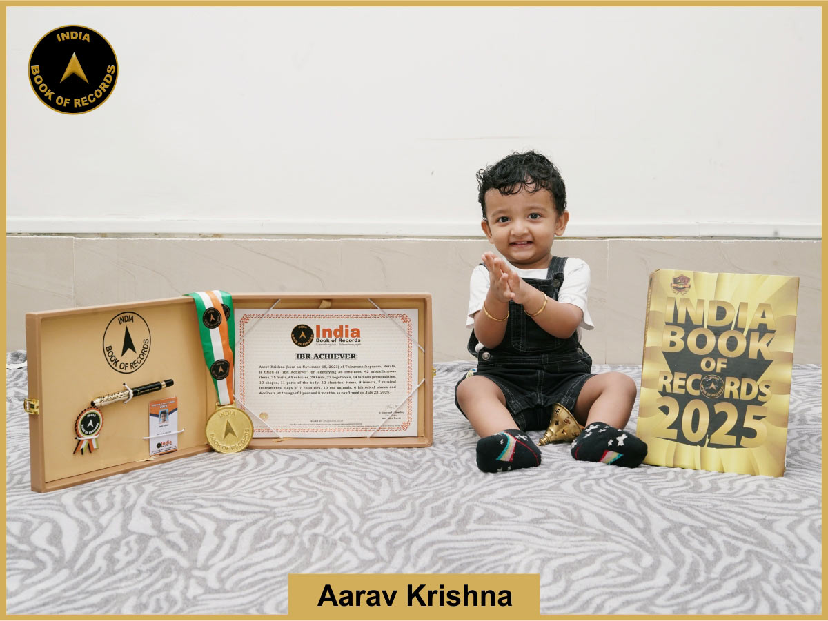 Aarav Krishna – IBR Achiever
