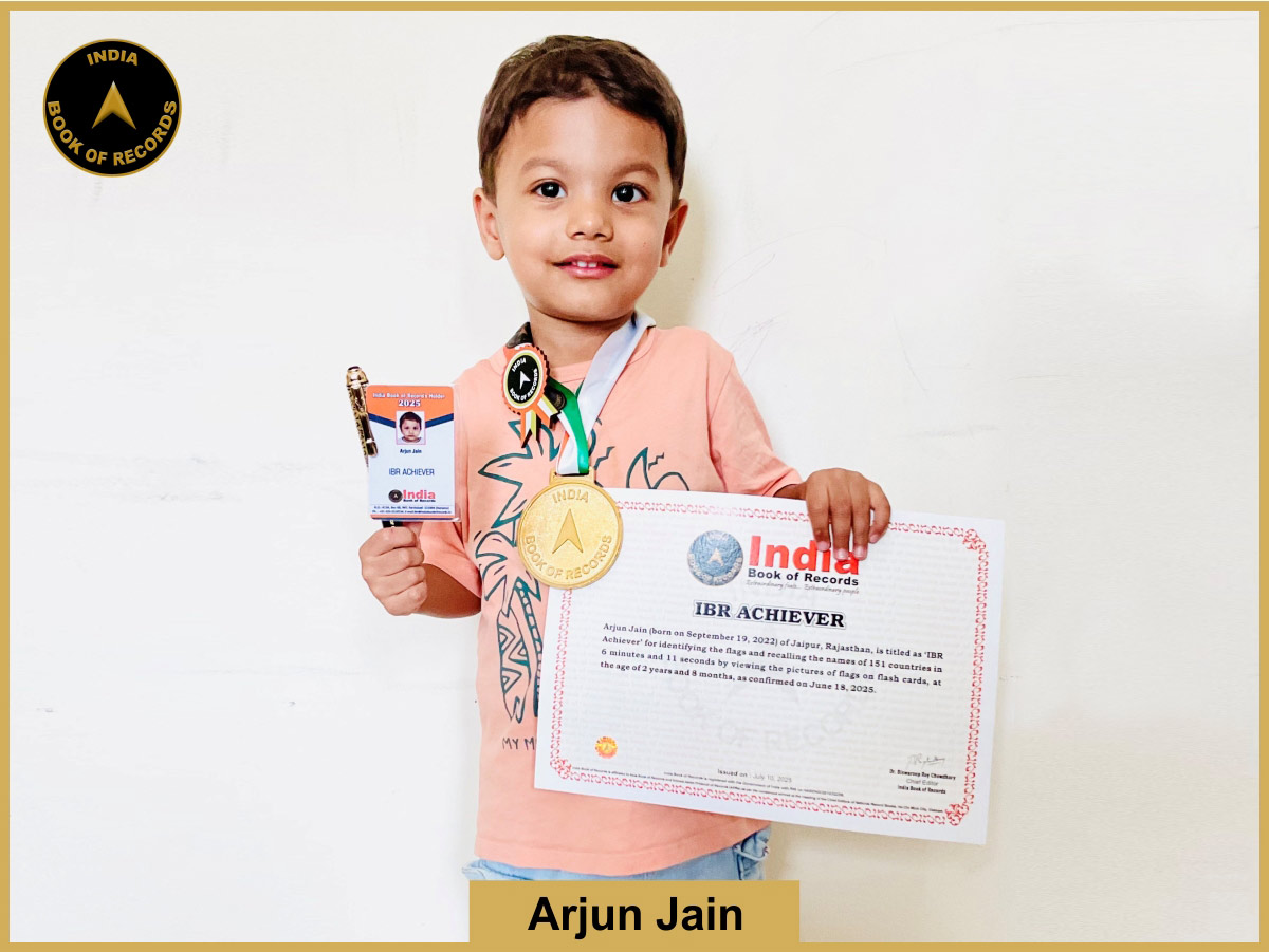Arjun Jain – IBR Achiever