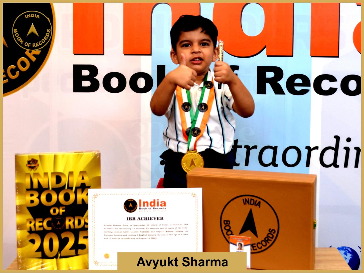 Avyukt Sharma – IBR Achiever