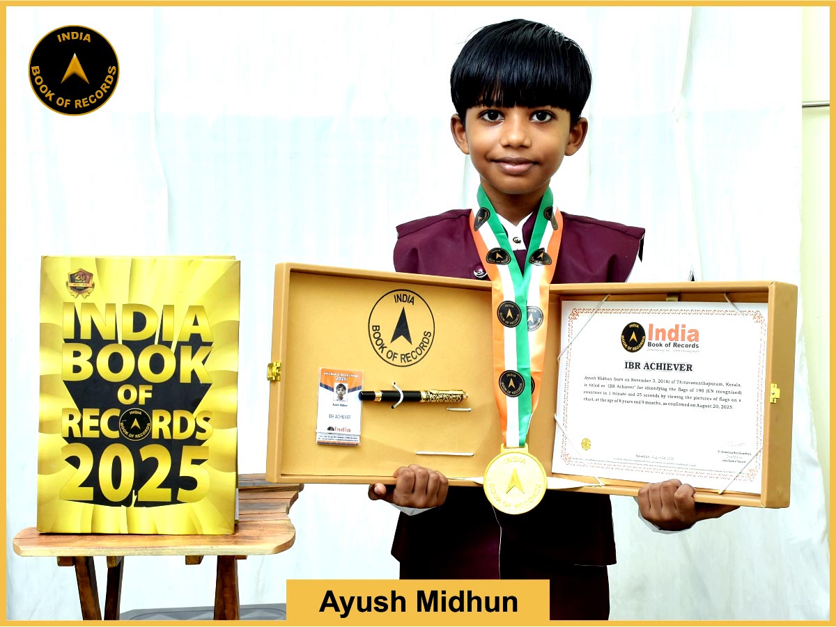 Ayush Midhun – IBR Achiever