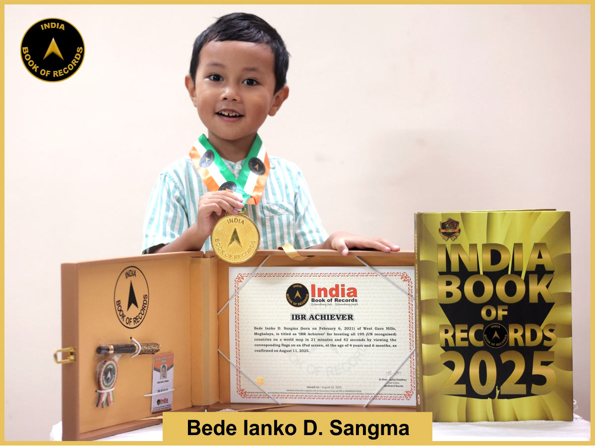 Bede Ianko D. Sangma – IBR Achiever