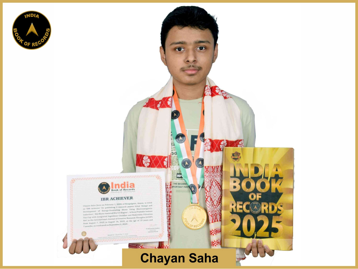 Chayan Saha - IBR Achiever
