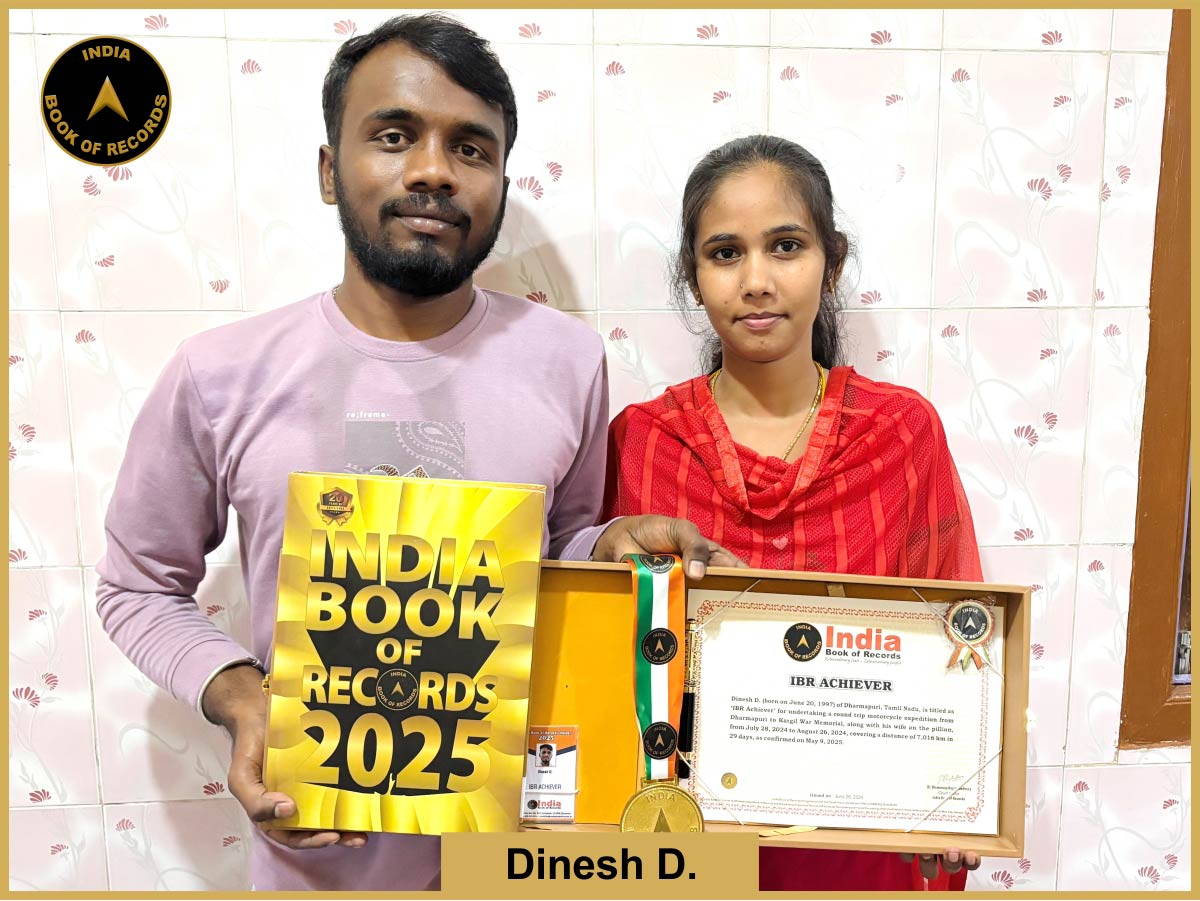 Dinesh D. – IBR Achiever