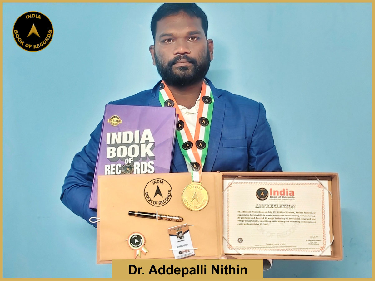 Dr. Addepalli Nithin – IBR Achiever 