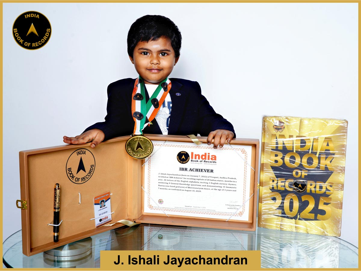 J. Ishali Jayachandran – IBR Achiever