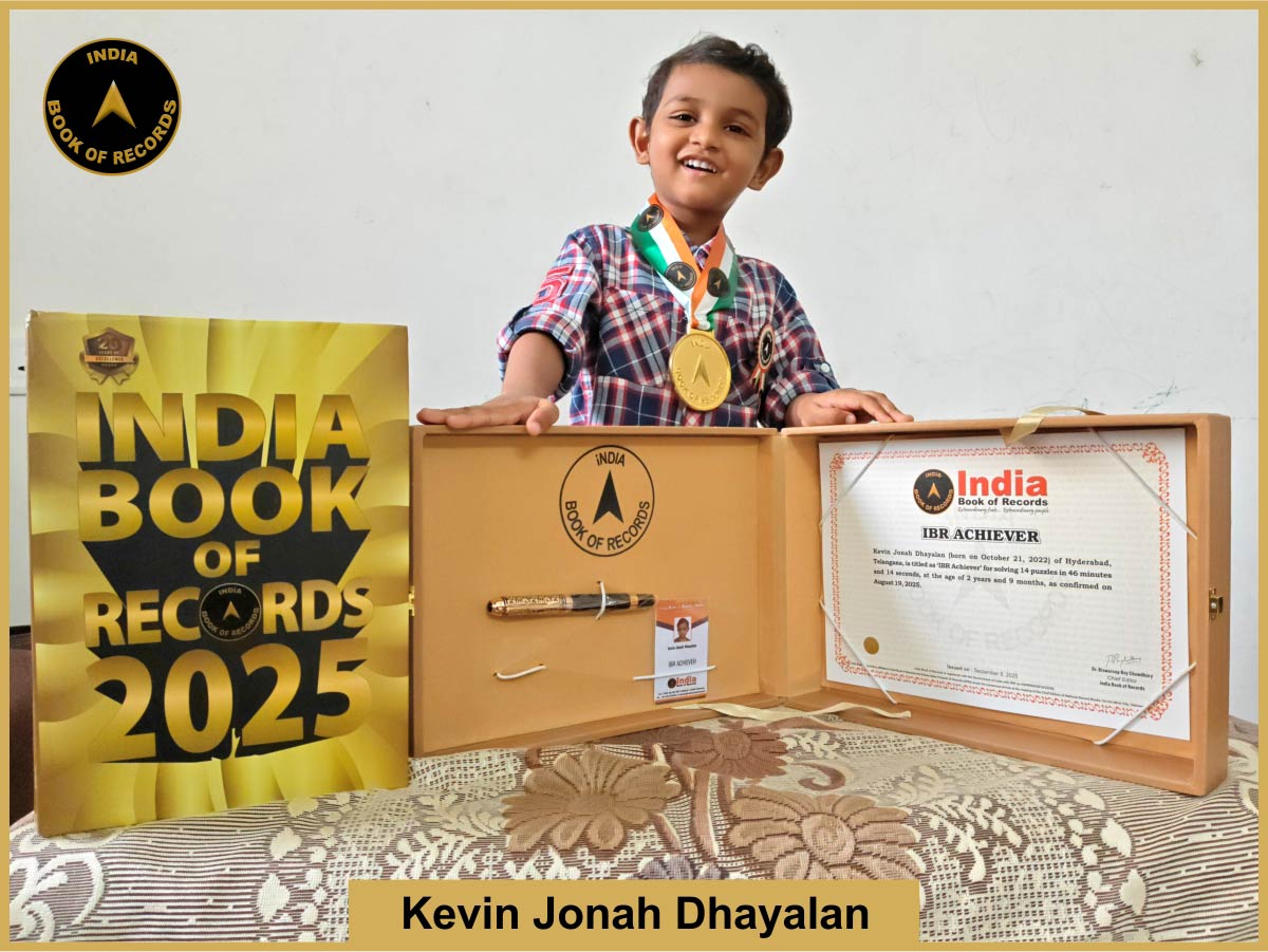 Kevin Jonah Dhayalan – IBR Achiever