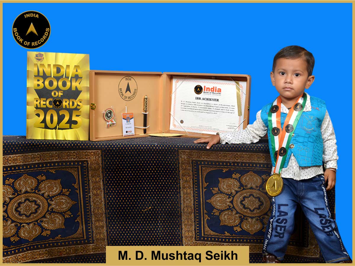 M. D. Mushtaq Seikh – IBR Achiever