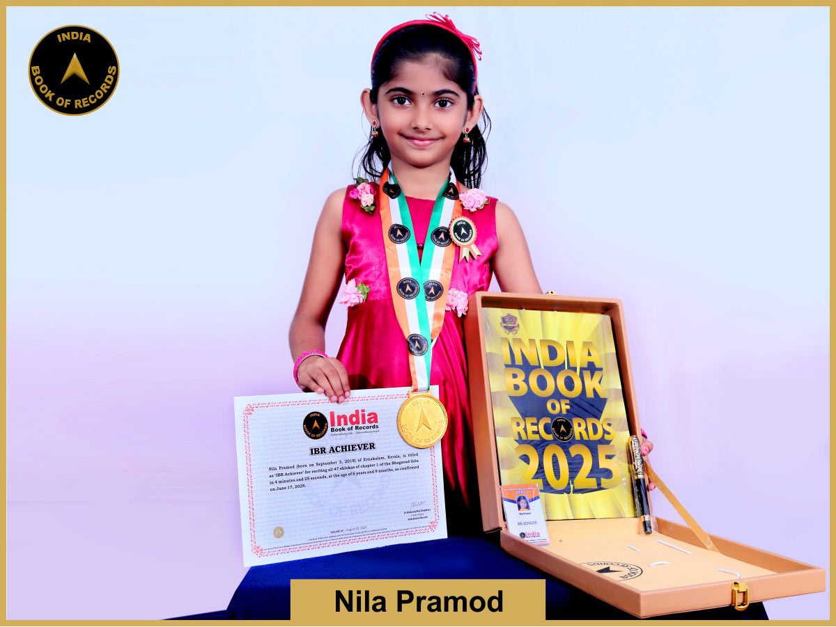 Nila Pramod – IBR Achiever