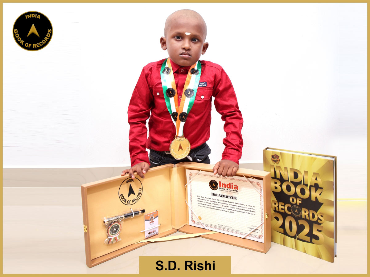 S.D. Rishi – IBR Achiever