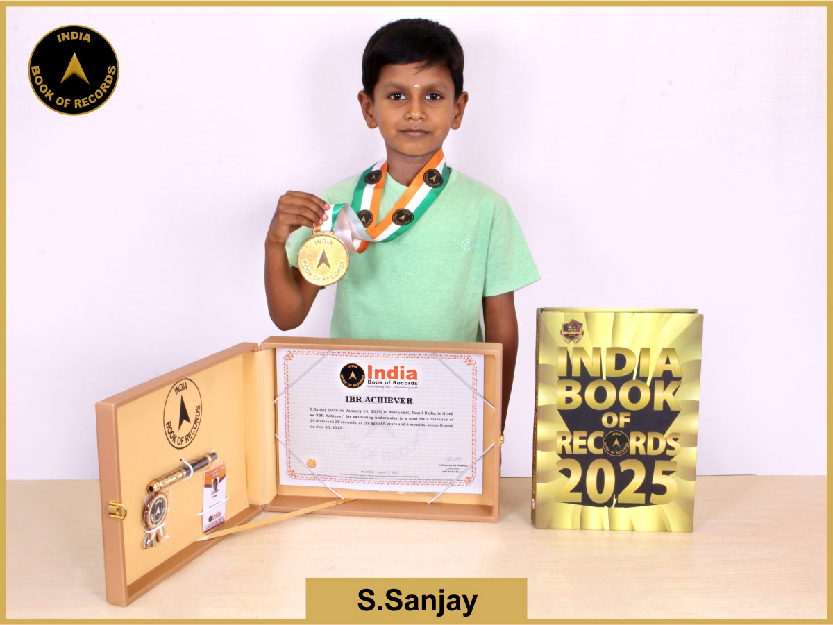 S.Sanjay – IBR Achiever