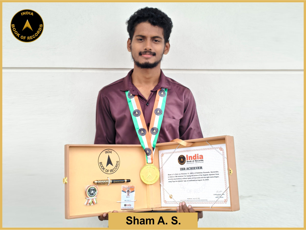 Sham A. S. – IBR Achiever