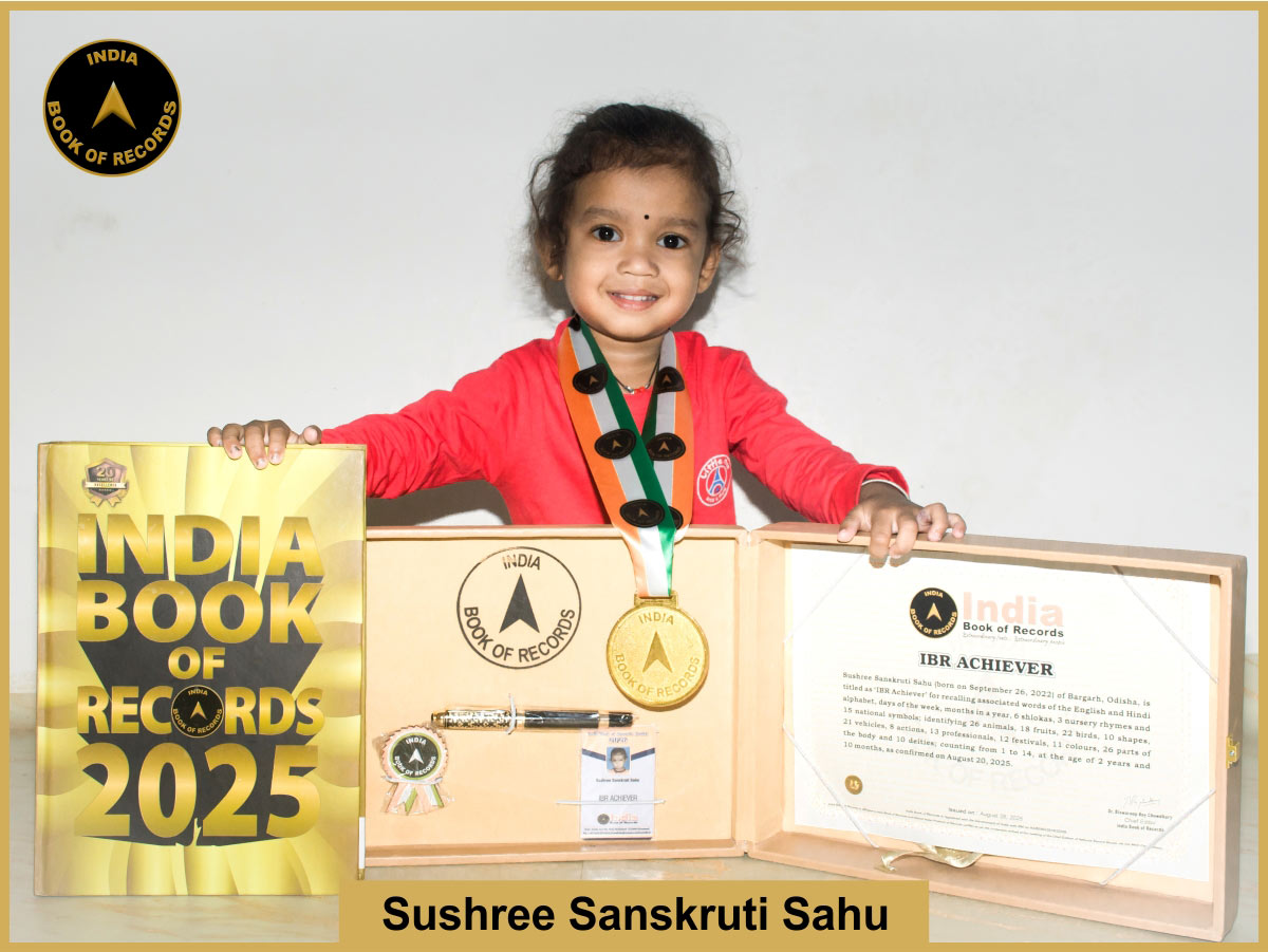 Sushree Sanskruti Sahu - IBR Achiever