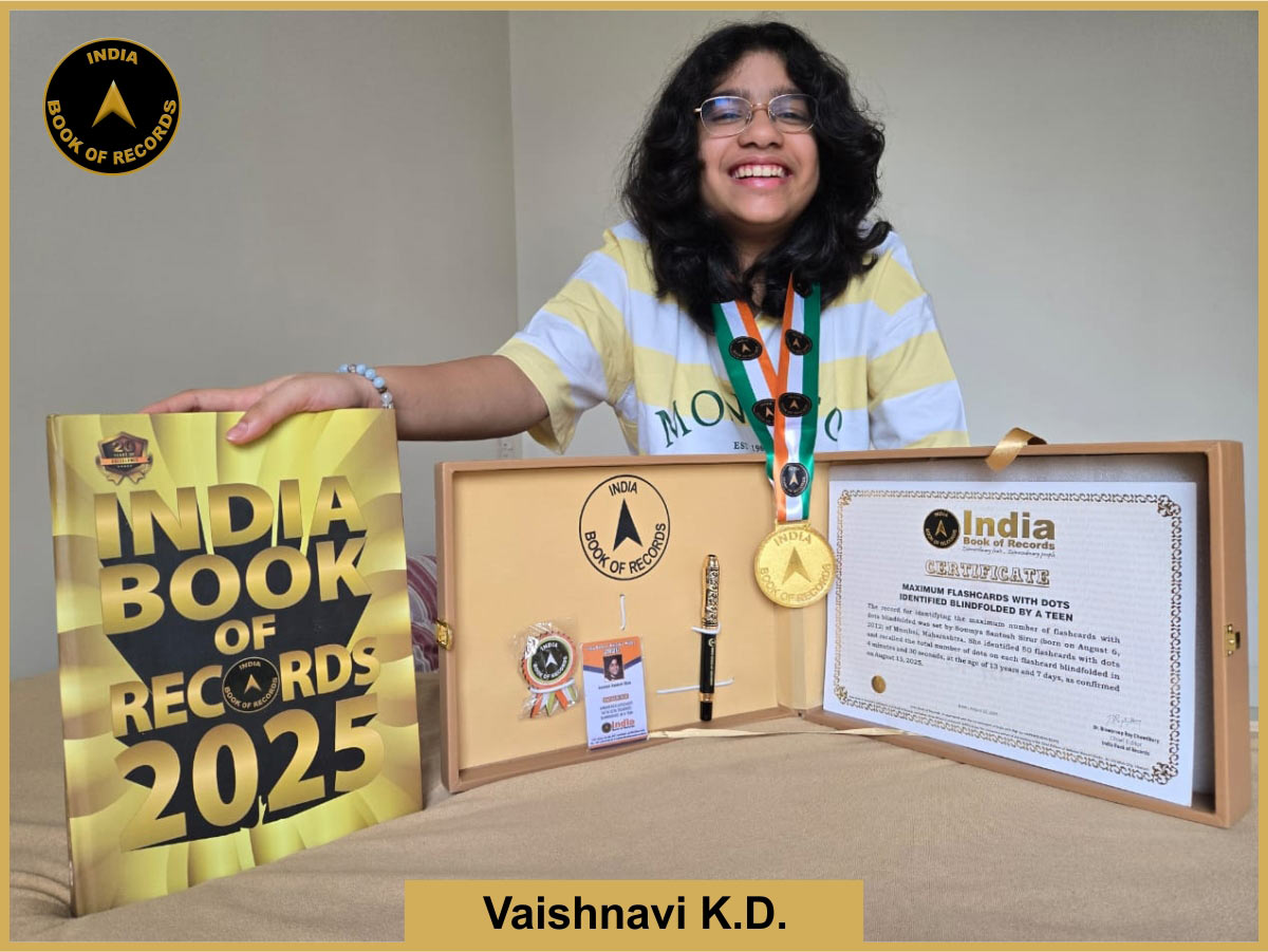 Vaishnavi K.D. – IBR Achiever