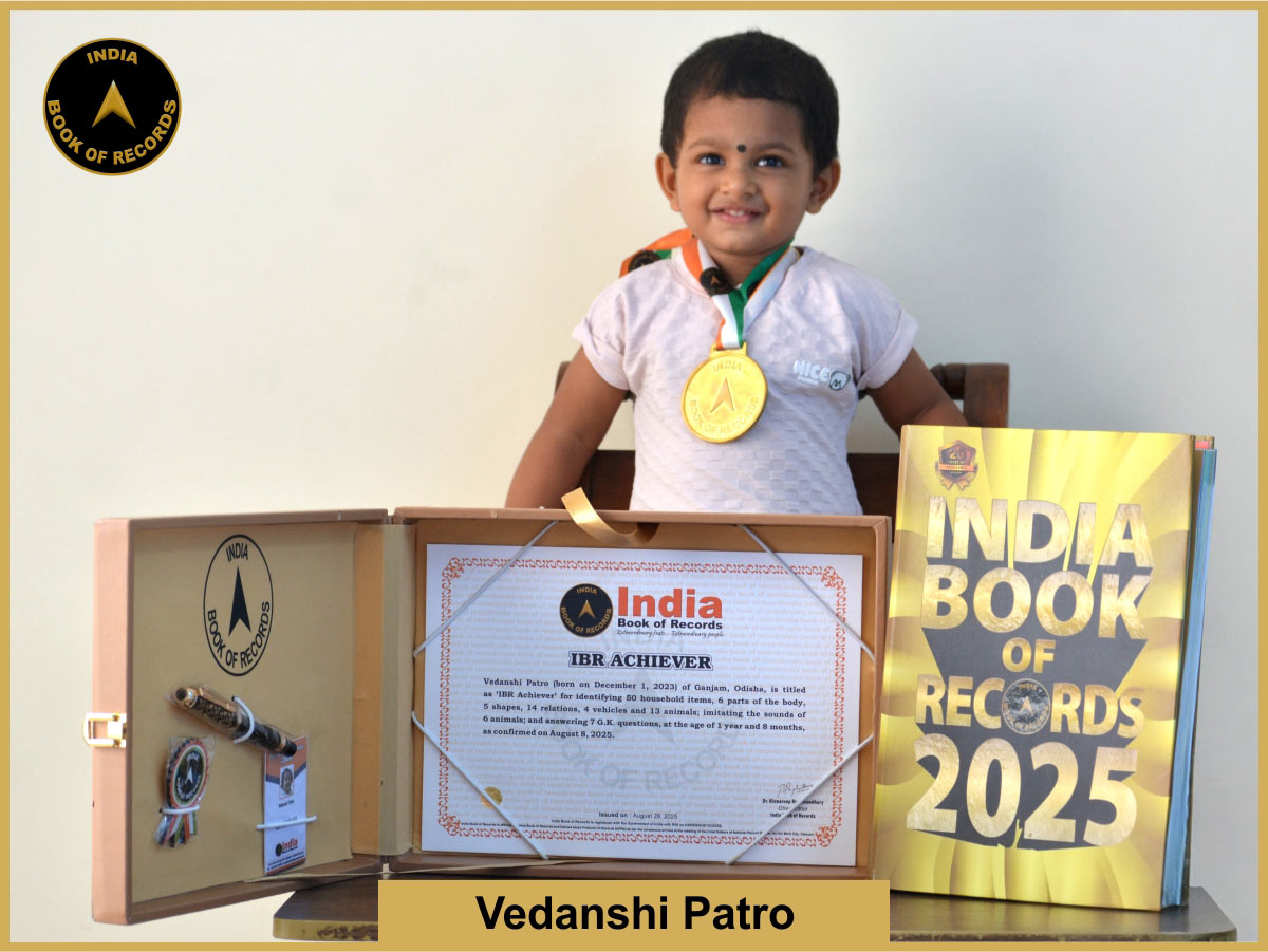 Vedanshi Patro – IBR Achiever