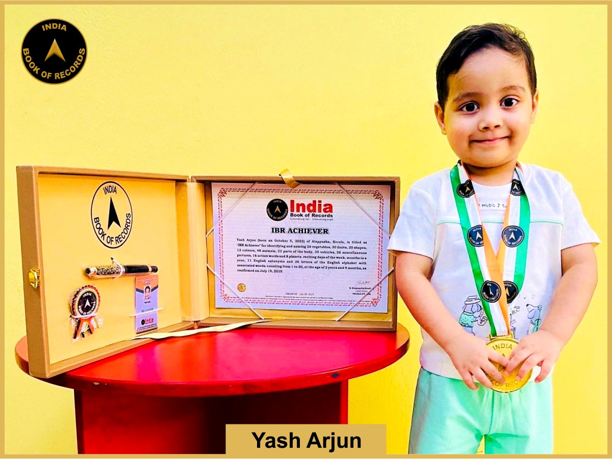 Yash Arjun – IBR Achiever