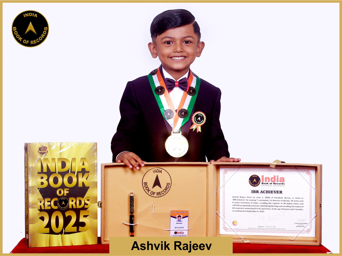 Ashvik Rajeev – IBR Achiever
