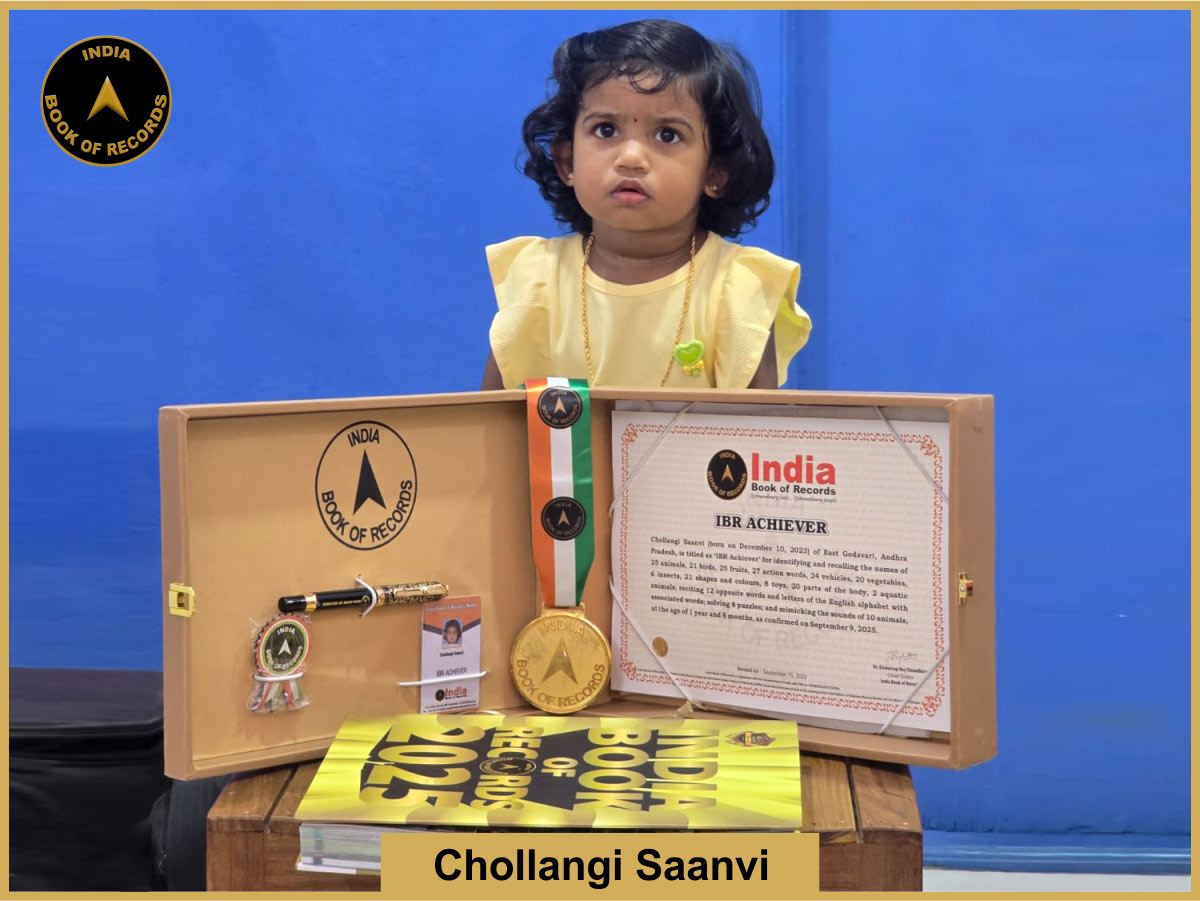 Chollangi Saanvi – IBR Achiever