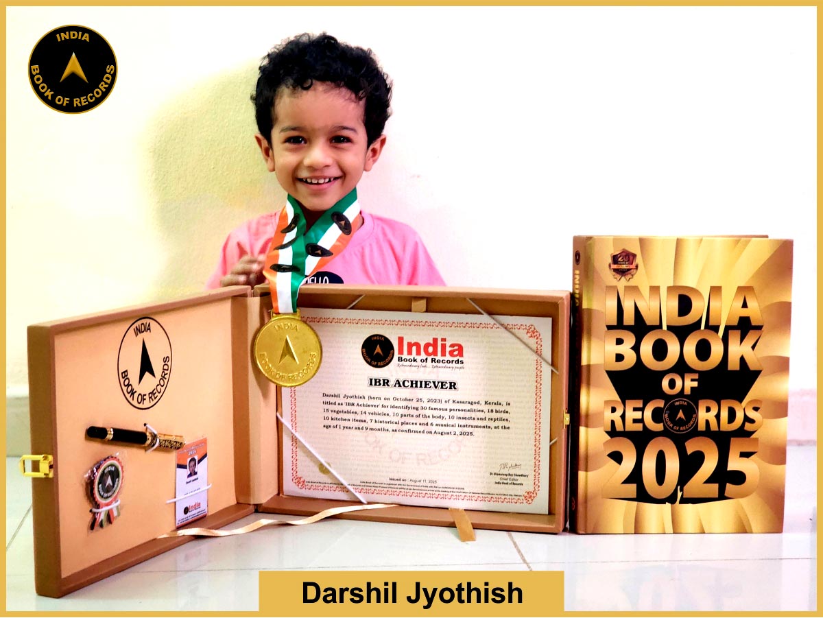 Darshil Jyothish – IBR Achiever