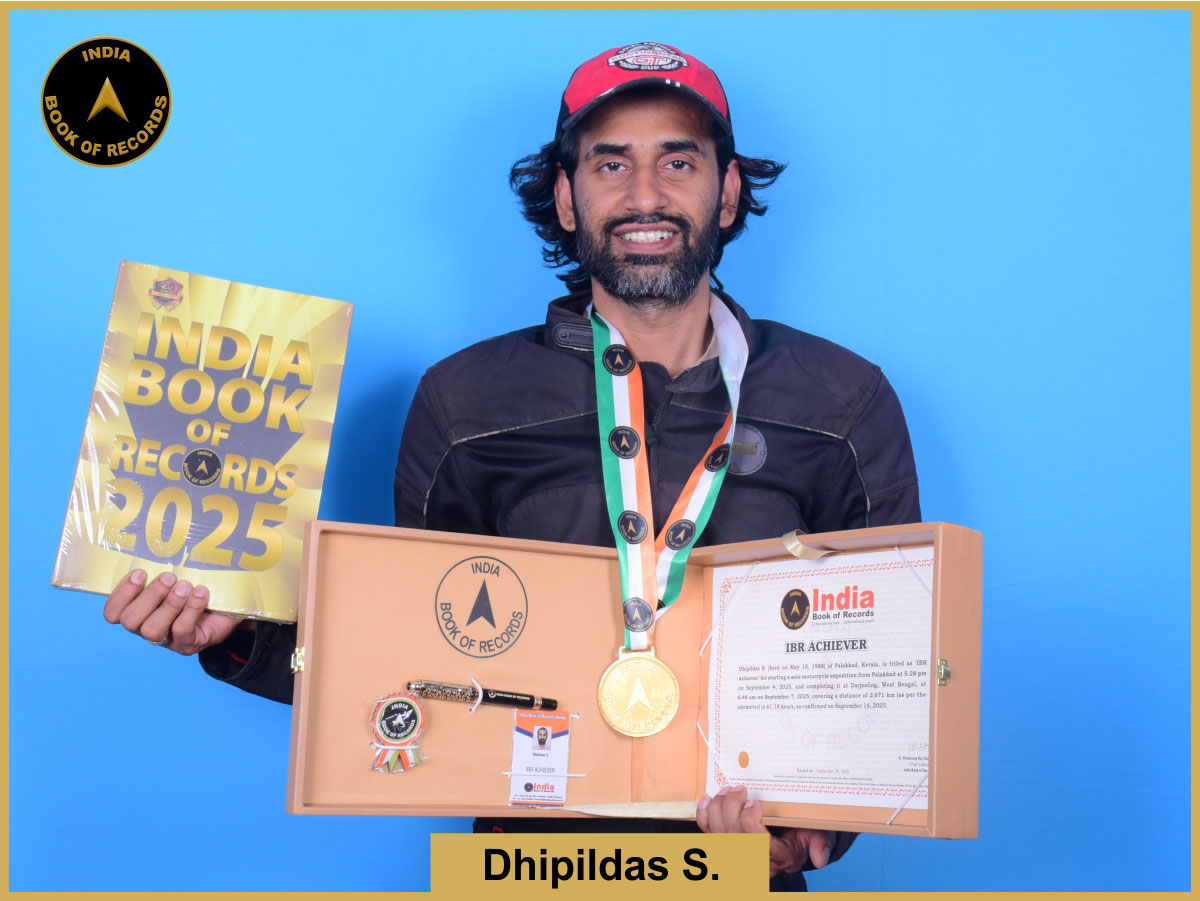 Dhipildas S. – IBR Achiever
