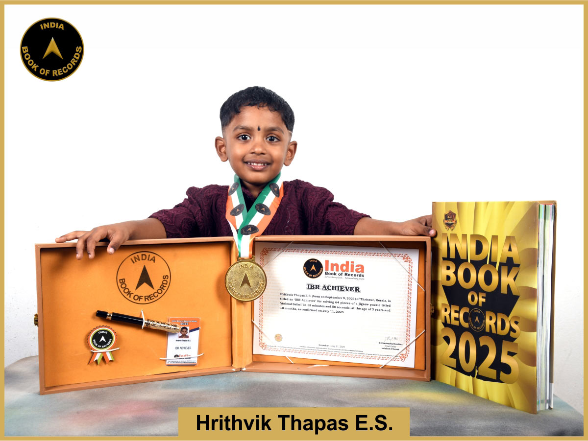 Hrithvik Thapas E.S. – IBR Achiever