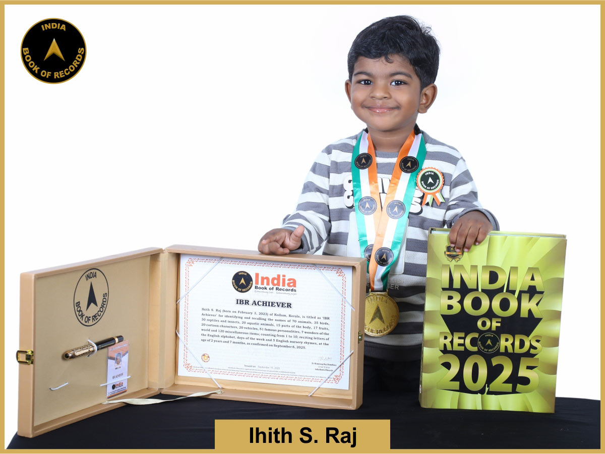 Ihith S. Raj – IBR Achiever