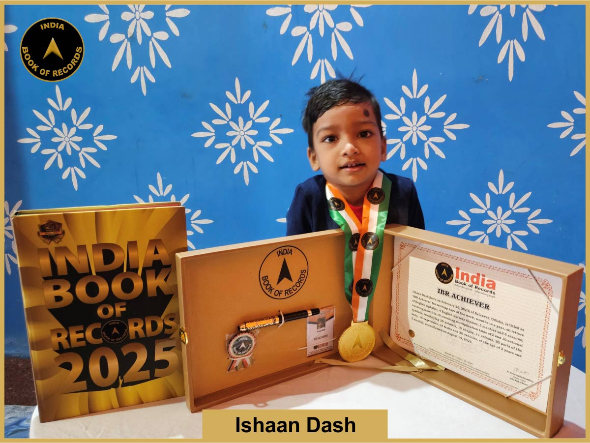 Ishaan Dash – IBR Achiever