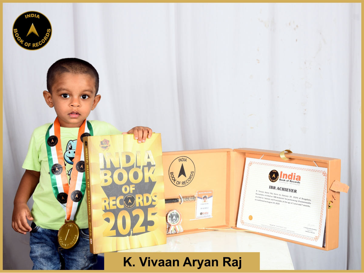 K. Vivaan Aryan Raj – IBR Achiever