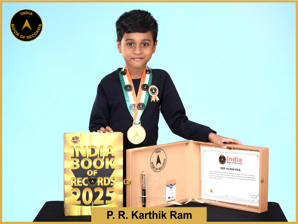 P. R. Karthik Ram – IBR Achiever