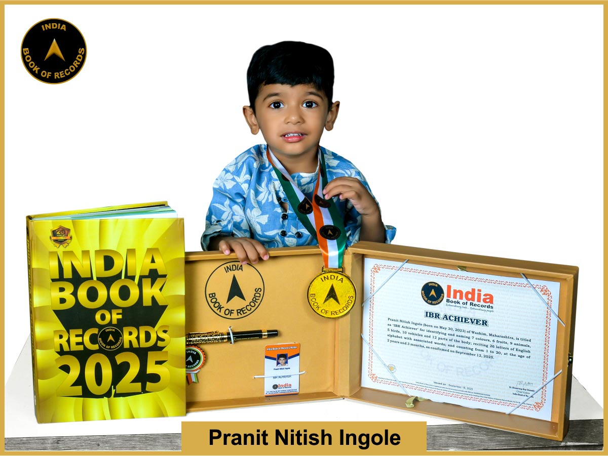 Pranit Nitish Ingole – IBR Achiever
