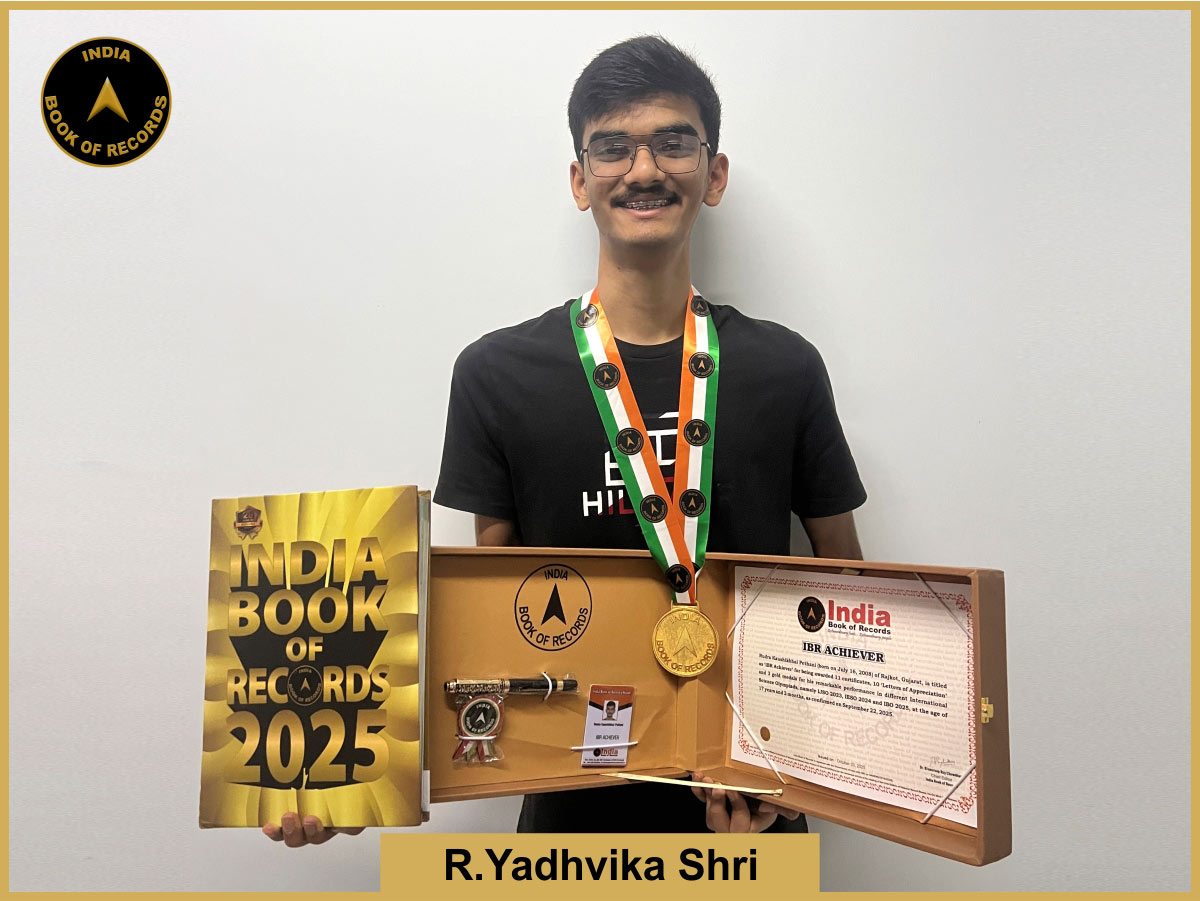 Rudra Kaushikbhai Pethani – IBR Achiever
