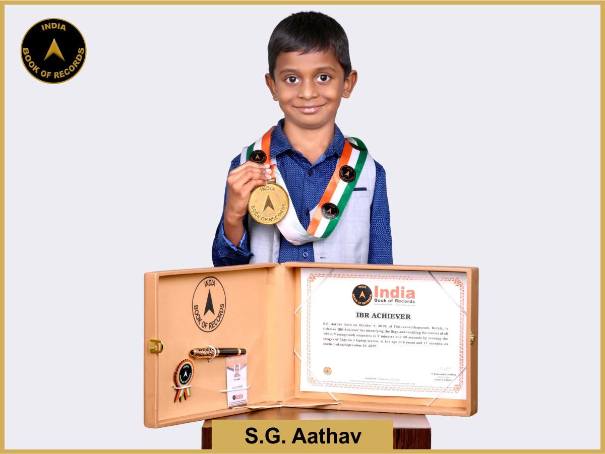 S.G. Aathav – IBR Achiever