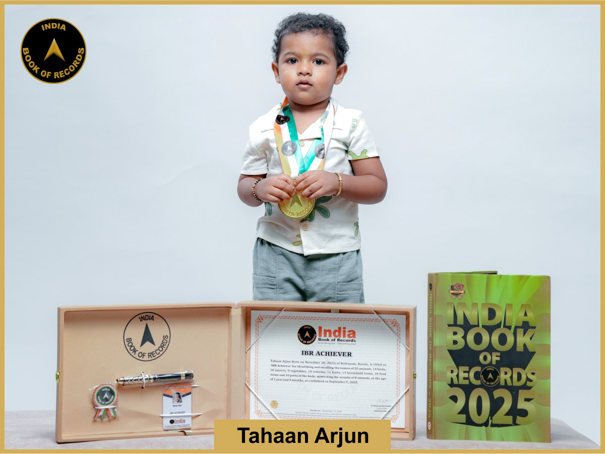 Tahaan Arjun – IBR Achiever