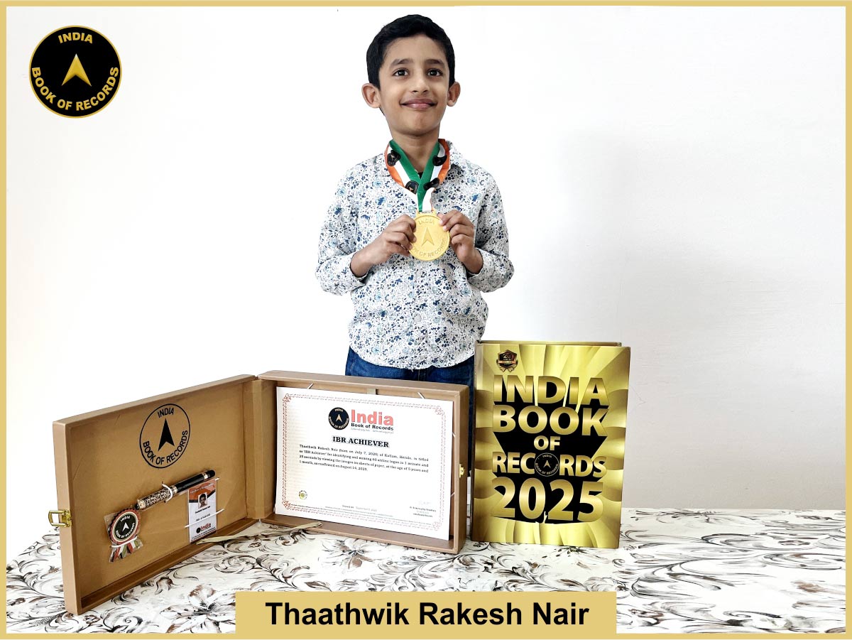 Thaathwik Rakesh Nair – IBR Achiever