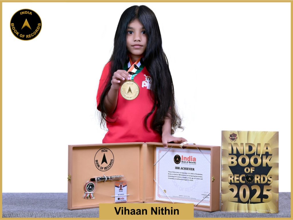 IBR Achiever for having long hair tresses