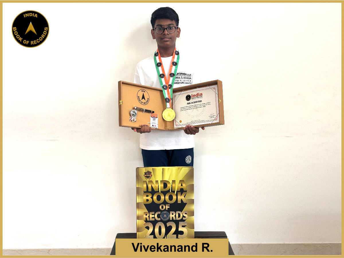 Vivekanand R. – IBR Achiever