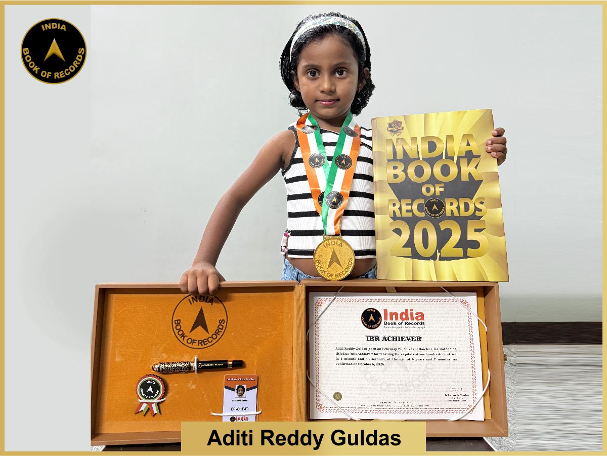 Aditi Reddy Guldas – IBR Achiever