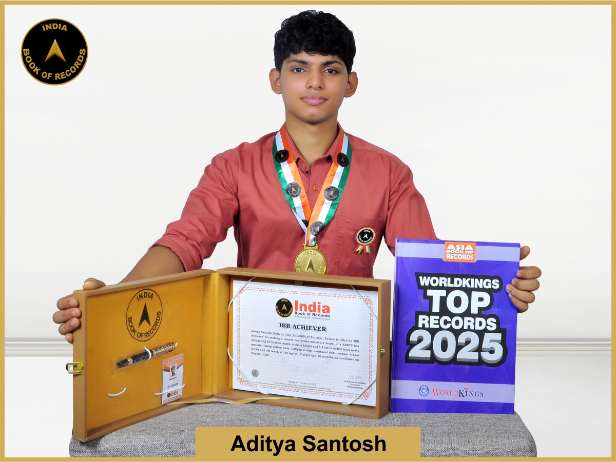 Aditya Santosh – IBR Achiever
